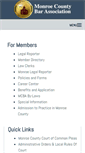 Mobile Screenshot of monroebar.org